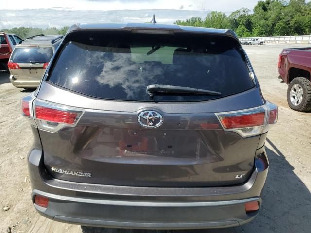 2015 Toyota Highlander LE