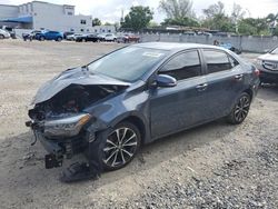 Salvage cars for sale at Opa Locka, FL auction: 2017 Toyota Corolla L