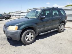 Vehiculos salvage en venta de Copart Bakersfield, CA: 2003 Ford Escape XLS