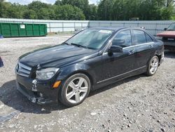 Salvage cars for sale at Augusta, GA auction: 2010 Mercedes-Benz C300