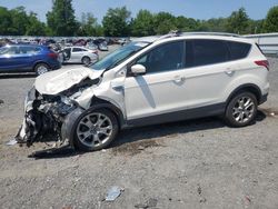 Salvage cars for sale from Copart Grantville, PA: 2015 Ford Escape Titanium