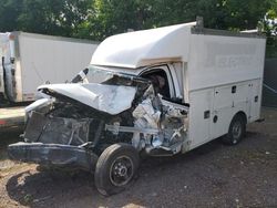 Salvage trucks for sale at New Britain, CT auction: 2015 GMC Savana Cutaway G3500