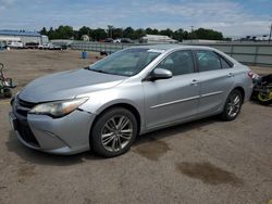 Salvage cars for sale at Pennsburg, PA auction: 2016 Toyota Camry LE