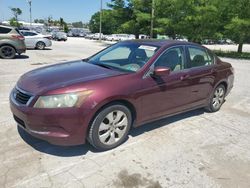 Salvage cars for sale at Lexington, KY auction: 2008 Honda Accord EX