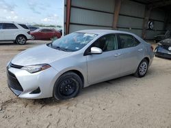 Salvage cars for sale at Houston, TX auction: 2017 Toyota Corolla L