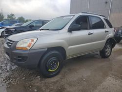 Salvage cars for sale at Lawrenceburg, KY auction: 2007 KIA Sportage LX