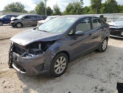 Salvage cars for sale from Copart Midway, FL: 2012 Ford Fiesta SE