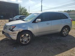 Acura mdx Technology salvage cars for sale: 2009 Acura MDX Technology