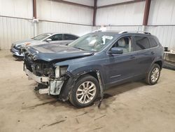 Salvage cars for sale at Pennsburg, PA auction: 2019 Jeep Cherokee Latitude