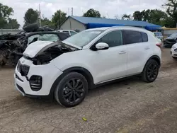 Salvage cars for sale at Wichita, KS auction: 2019 KIA Sportage EX