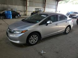 2012 Honda Civic LX en venta en Greenwell Springs, LA