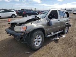 Salvage cars for sale at Brighton, CO auction: 2003 Nissan Pathfinder LE