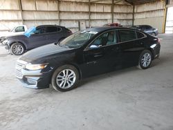 Salvage cars for sale at Phoenix, AZ auction: 2017 Chevrolet Malibu LT