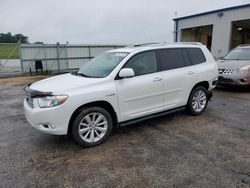 Salvage cars for sale at Mcfarland, WI auction: 2009 Toyota Highlander Hybrid Limited