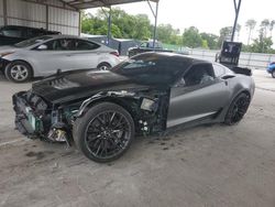 Salvage cars for sale at Cartersville, GA auction: 2015 Chevrolet Corvette Z06 3LZ