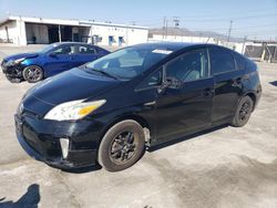 Salvage cars for sale at Sun Valley, CA auction: 2012 Toyota Prius