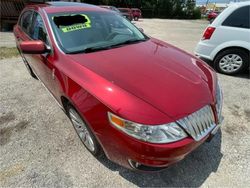 Salvage cars for sale from Copart San Antonio, TX: 2009 Lincoln MKS