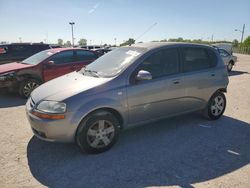 Salvage cars for sale from Copart Indianapolis, IN: 2007 Chevrolet Aveo Base