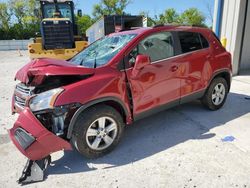 Salvage cars for sale at Franklin, WI auction: 2015 Chevrolet Trax 1LT