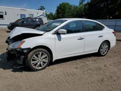 Salvage cars for sale from Copart Lyman, ME: 2014 Nissan Sentra S