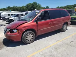 Salvage cars for sale at Rogersville, MO auction: 2007 Chrysler Town & Country Limited