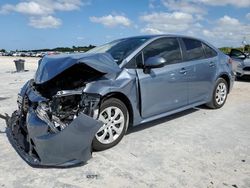 Salvage cars for sale from Copart West Palm Beach, FL: 2022 Toyota Corolla LE