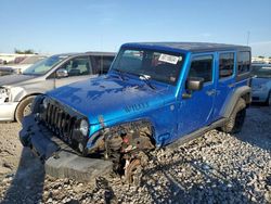 Salvage cars for sale at Cahokia Heights, IL auction: 2015 Jeep Wrangler Unlimited Sport