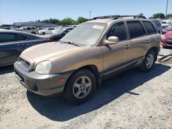 Hyundai Santa fe gls Vehiculos salvage en venta: 2002 Hyundai Santa FE GLS