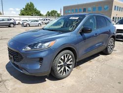 Salvage cars for sale at Littleton, CO auction: 2020 Ford Escape SE Sport