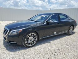 Salvage cars for sale at Arcadia, FL auction: 2017 Mercedes-Benz S 550