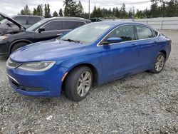 Vehiculos salvage en venta de Copart Graham, WA: 2016 Chrysler 200 Limited