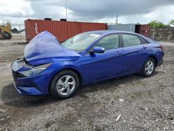 Salvage cars for sale from Copart Homestead, FL: 2021 Hyundai Elantra SE