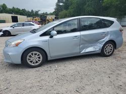 Salvage cars for sale from Copart Knightdale, NC: 2012 Toyota Prius V