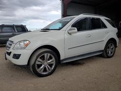 Mercedes-Benz m-Class salvage cars for sale: 2009 Mercedes-Benz ML 350