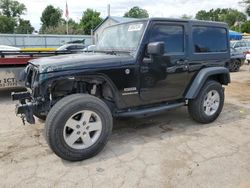 Jeep salvage cars for sale: 2017 Jeep Wrangler Sport