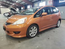 Salvage cars for sale from Copart East Granby, CT: 2009 Honda FIT Sport