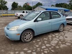 Salvage cars for sale at Wichita, KS auction: 2001 Toyota Prius