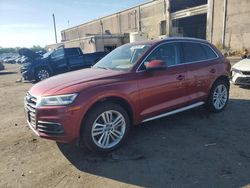 Salvage cars for sale at Fredericksburg, VA auction: 2018 Audi Q5 Prestige