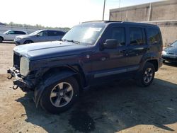 Salvage cars for sale at Fredericksburg, VA auction: 2008 Jeep Liberty Sport
