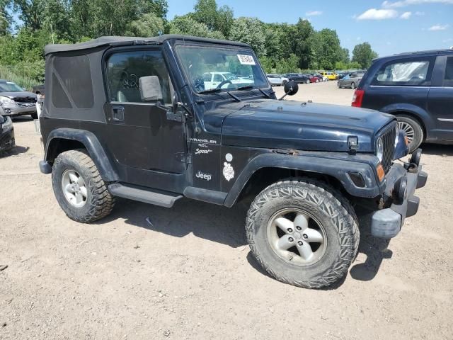 2001 Jeep Wrangler / TJ Sport