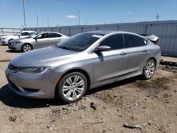 Salvage cars for sale at Greenwood, NE auction: 2015 Chrysler 200 Limited