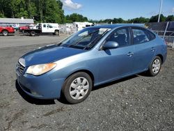 Salvage cars for sale at East Granby, CT auction: 2007 Hyundai Elantra GLS