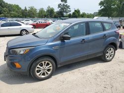 Salvage cars for sale at Hampton, VA auction: 2018 Ford Escape S