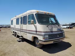 Salvage trucks for sale at Brighton, CO auction: 1990 Ford Econoline E350 Motor Home Chassis
