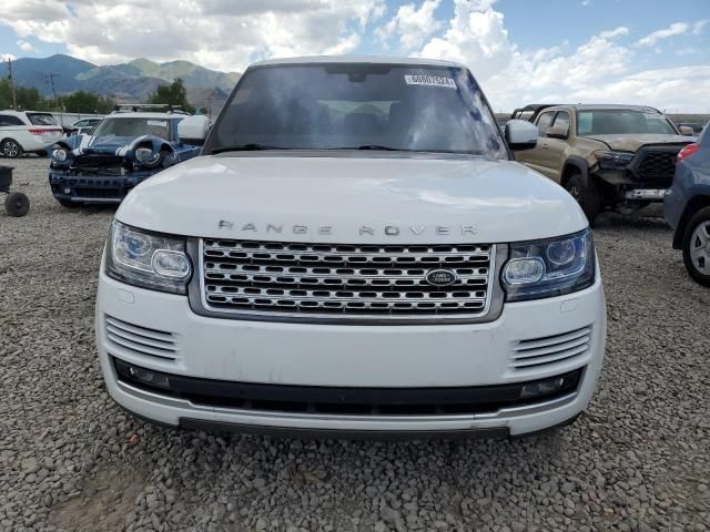 2016 Land Rover Range Rover HSE