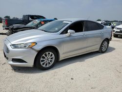 Salvage cars for sale at San Antonio, TX auction: 2014 Ford Fusion SE