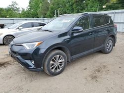 Carros salvage a la venta en subasta: 2017 Toyota Rav4 HV LE