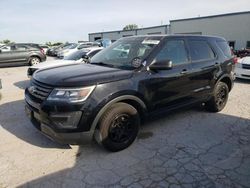 Salvage cars for sale at Kansas City, KS auction: 2018 Ford Explorer Police Interceptor