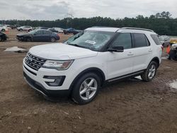 Salvage cars for sale at Greenwell Springs, LA auction: 2017 Ford Explorer XLT