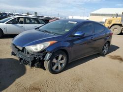 Salvage cars for sale from Copart Brighton, CO: 2013 Hyundai Elantra GLS